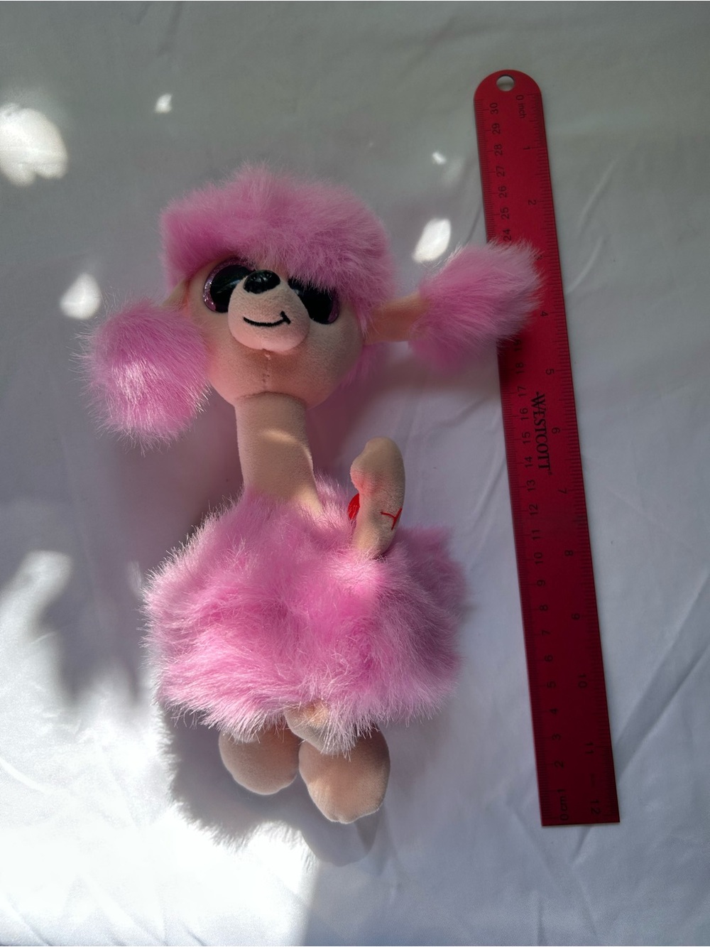 Ty beanie boo pink poodle